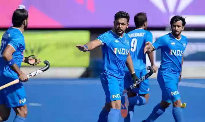 सीडब्ल्यूजी 2022 : हरमनप्रीत की हैट्रिक से भारत ने वेल्स को 4-1 से हराया