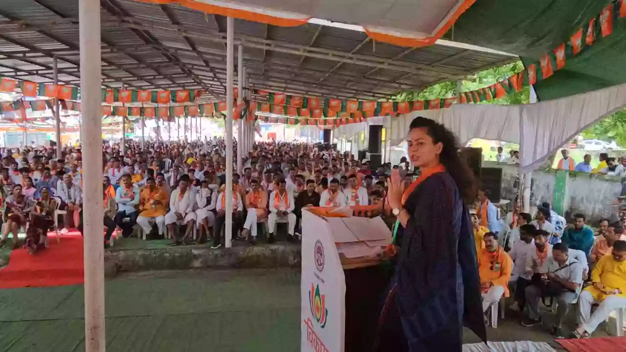 भाजपा प्रदेश प्रवक्ता नेहा बग्गा का राजगढ़ प्रवास, आगामी चुनावों का किया  शंखनाद
