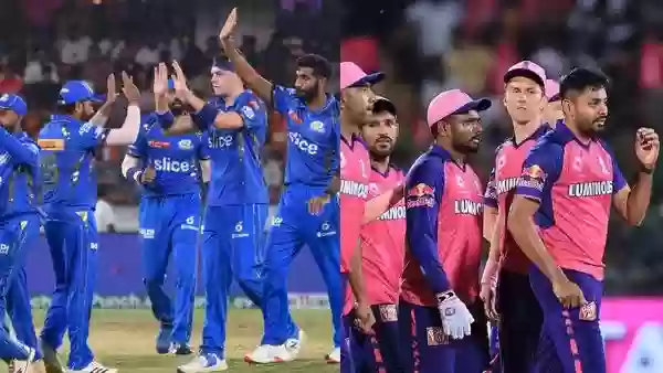 आज मुंबई इंडियंस और राजस्थान रॉयल्स के बीच वानखेड़े स्टेडियम में मुकाबला, दोनों टीमों को पहली जीत की तलाश 